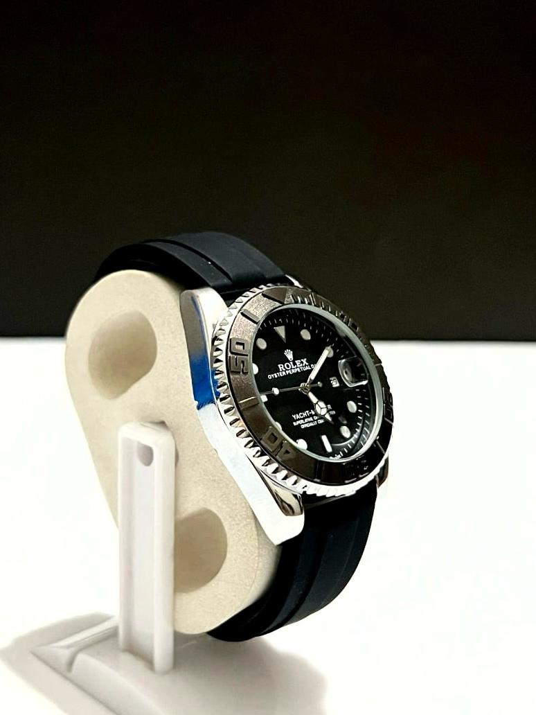 Rolex Luxury Rotating Bezel watch - Silicon Strap